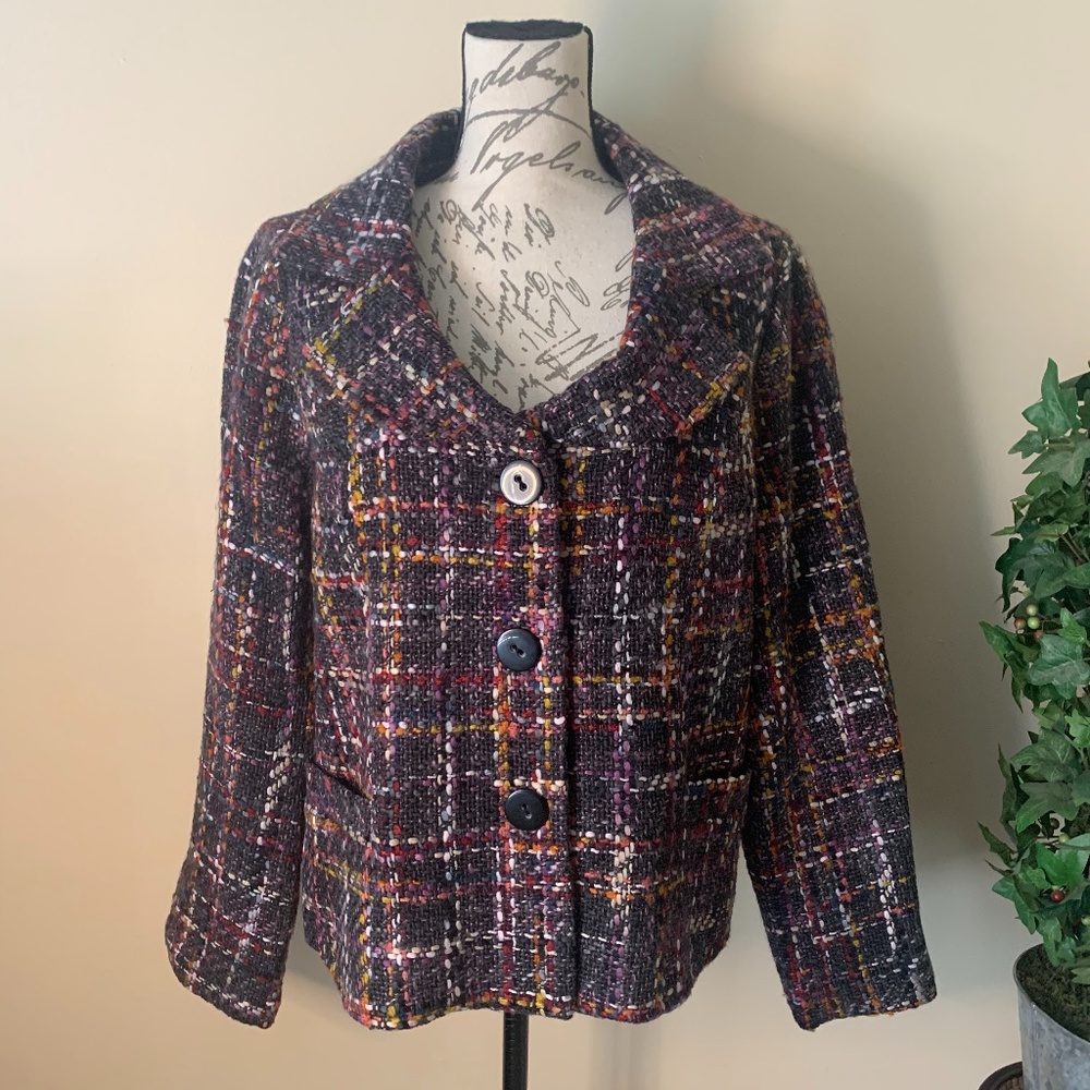 Dialogue Tweed Blazer